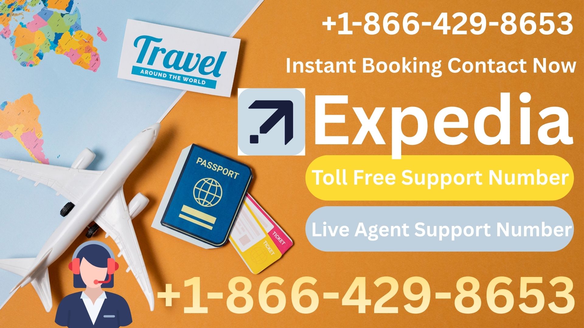 Expedia&reg;&reg; Customer Service Complete Guide = Step-by-Step Help &amp; Support 24/7 Expedia